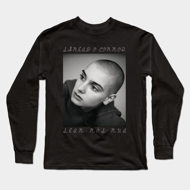 Sinéad ó Connor Sean-Nós Nua Long Sleeve T-Shirt by sanantaretro